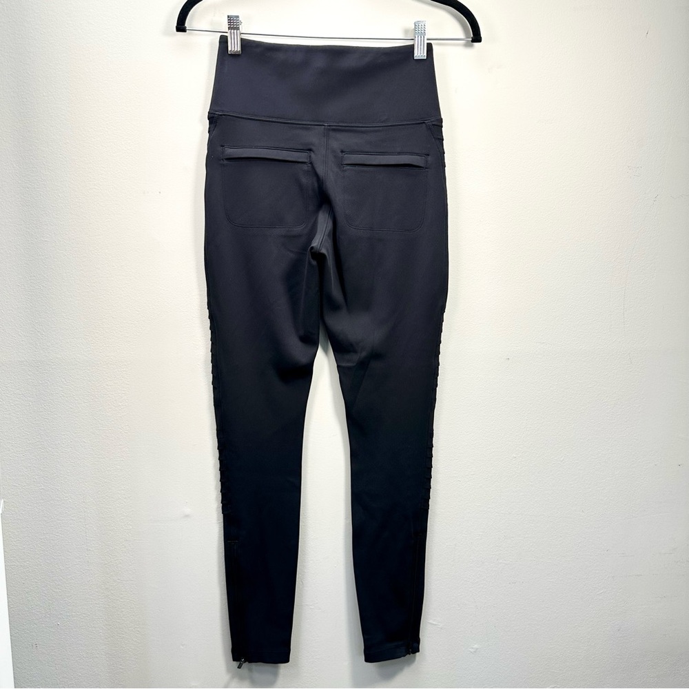 Athleta Black Delancy Moto Tights XS - Picture 5 of 15